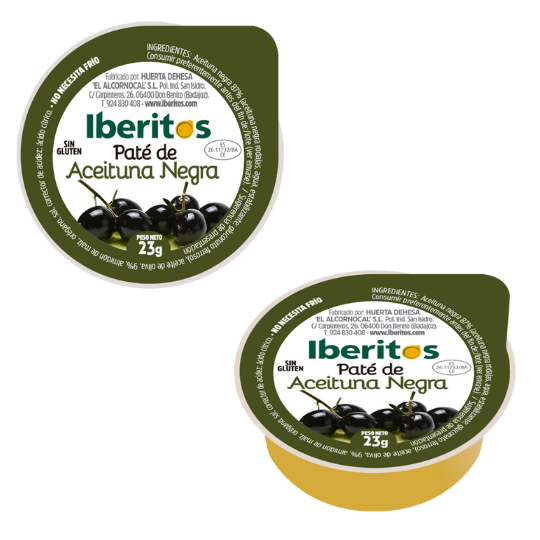 Black Olive Tapenade portions