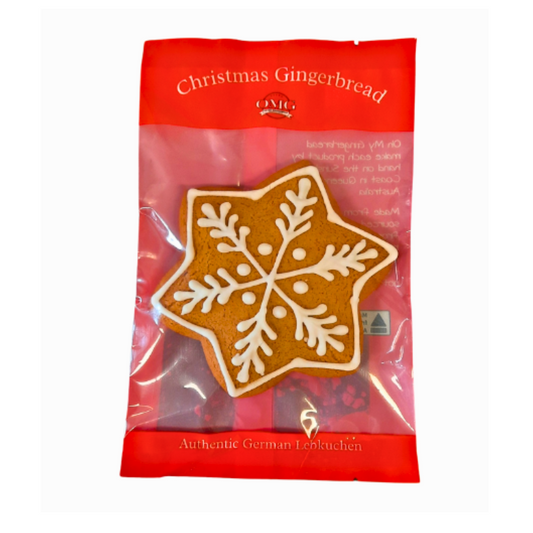 Gingerbread Biscuits STAR 85g OMG | 20 Assorted x Display