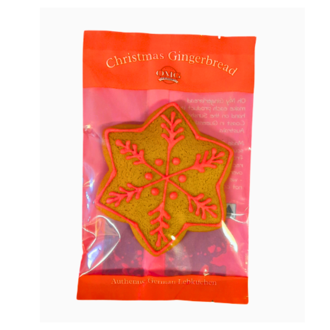 Gingerbread Biscuits STAR 85g OMG | 20 Assorted x Display