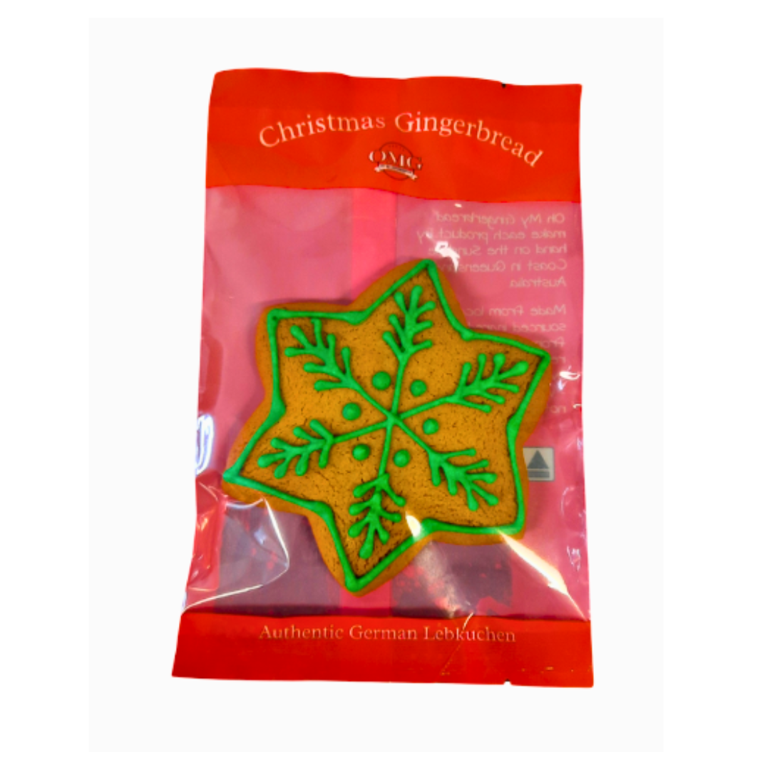 Gingerbread Biscuits STAR 85g OMG | 20 Assorted x Display