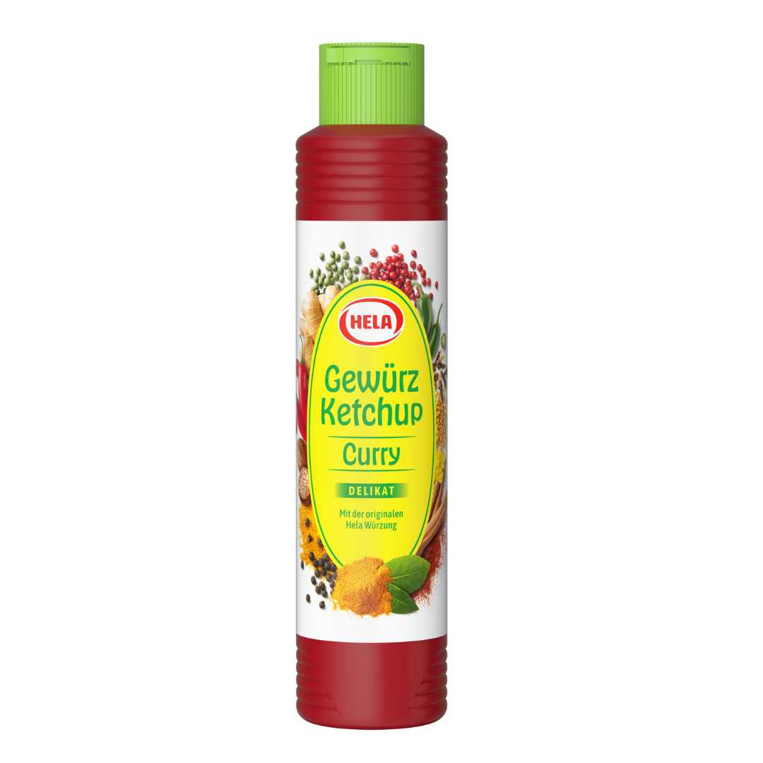 Hela Spice Curry Ketchup Delikat 800ml