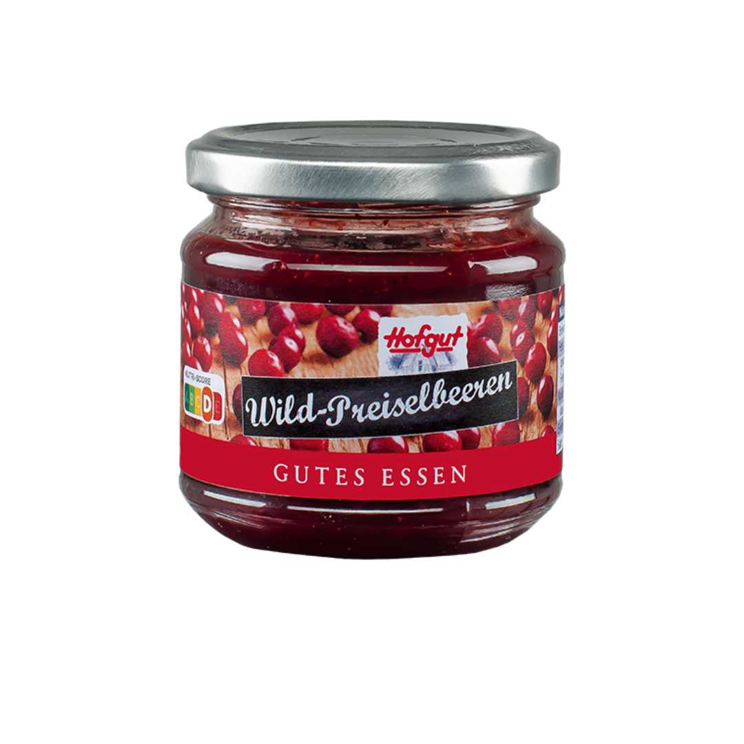 Cranberries in Syrup Hofgut 220g