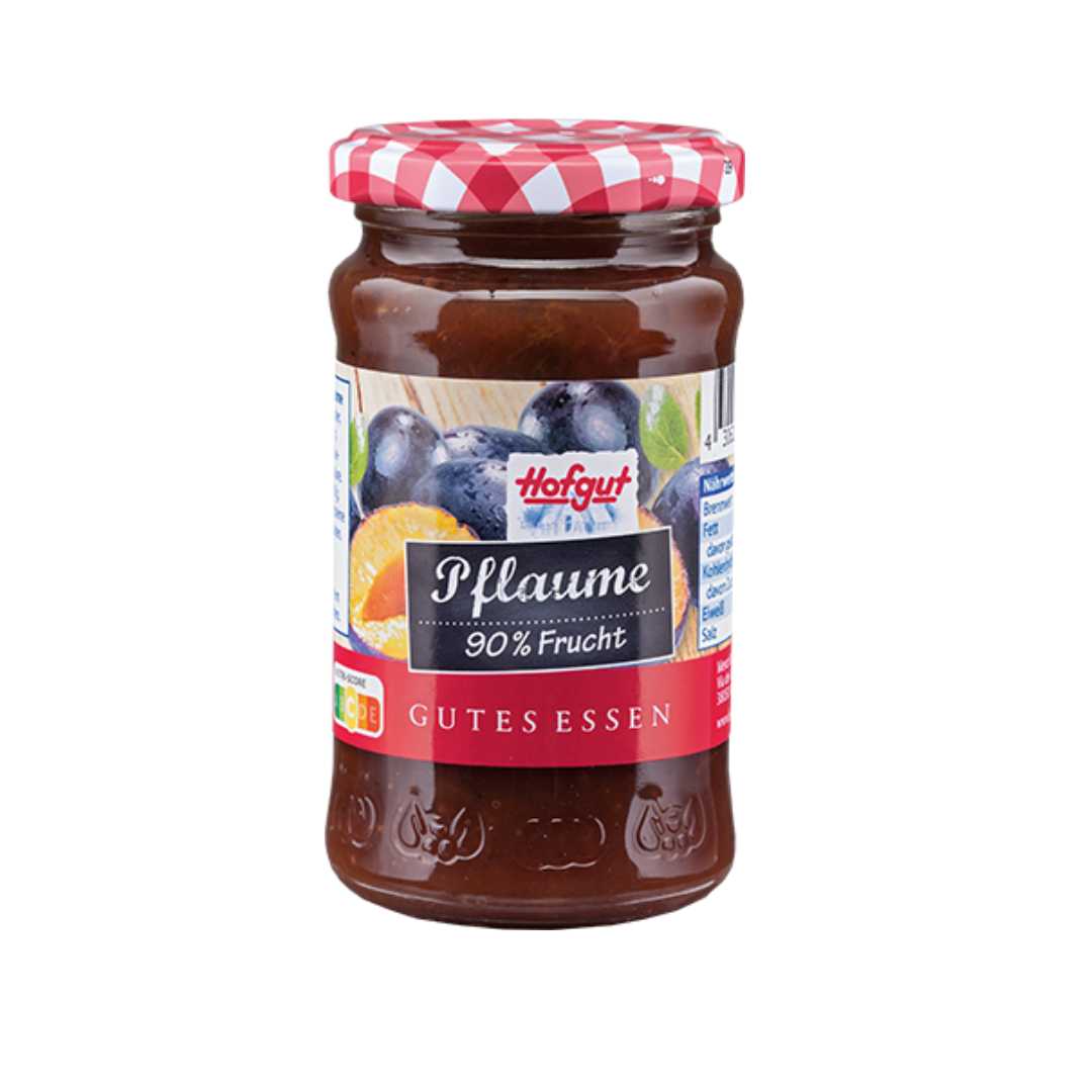 Hofgut Plum Jam 250g | 55% High Fruit Content