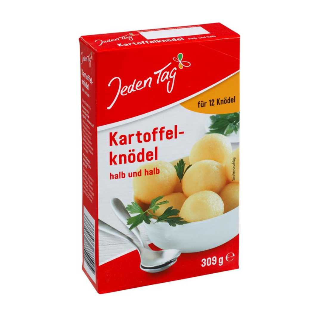 Kartoffel Knödel halb und halb