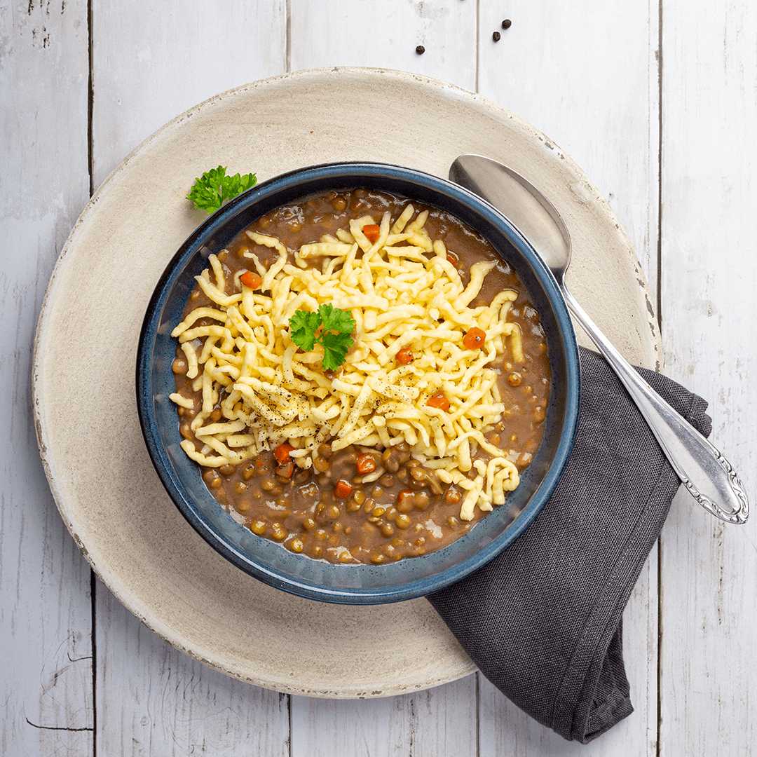 Swabian Lentils