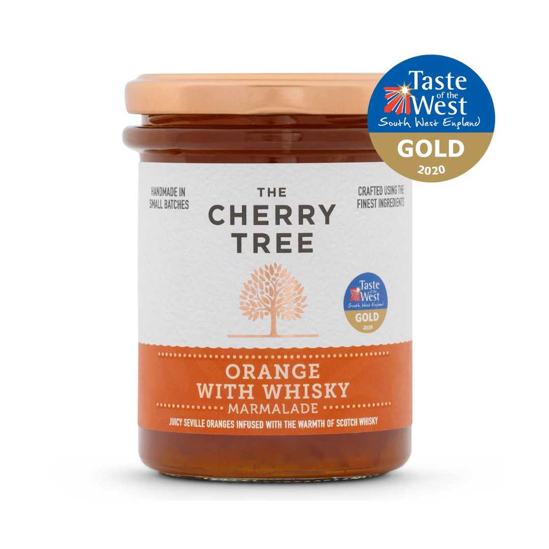 Orange Marmalade with Whisky The Cherry Tree 225g | British Foods