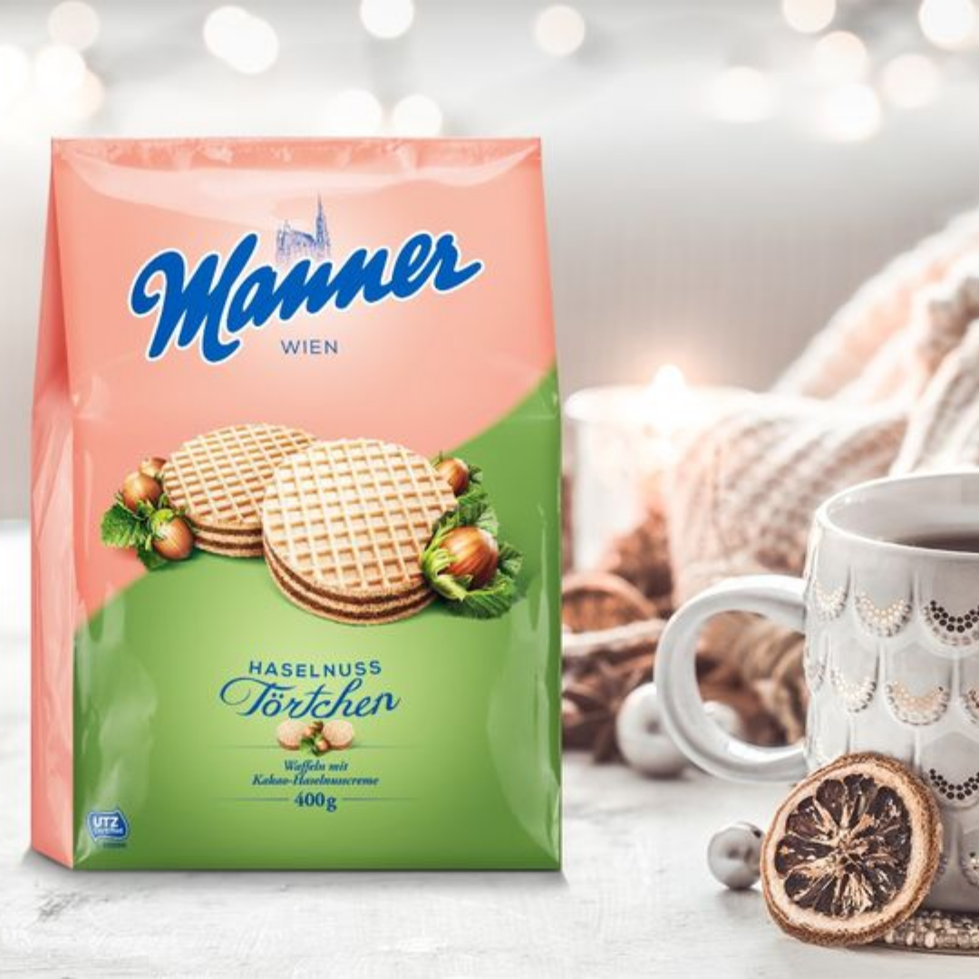 Manner Wafers Tartlets 400g