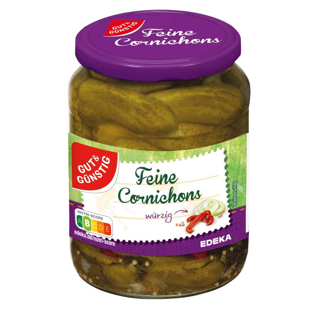 Cornichons Gut & Günstig 670g