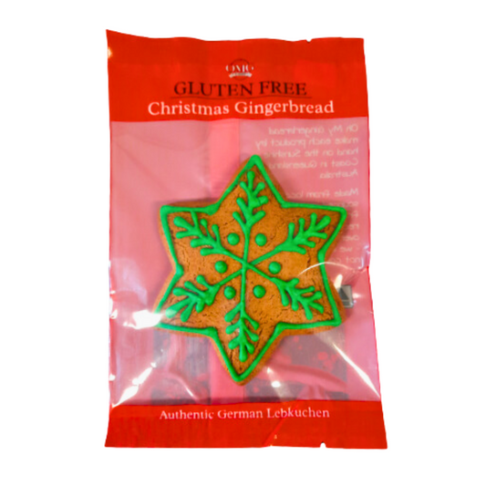 Gluten Free Gingerbread STAR 85g | 20 x Display