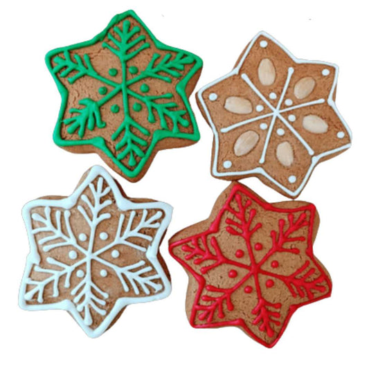 Gingerbread Biscuits STAR 85g OMG | 20 Assorted x Display