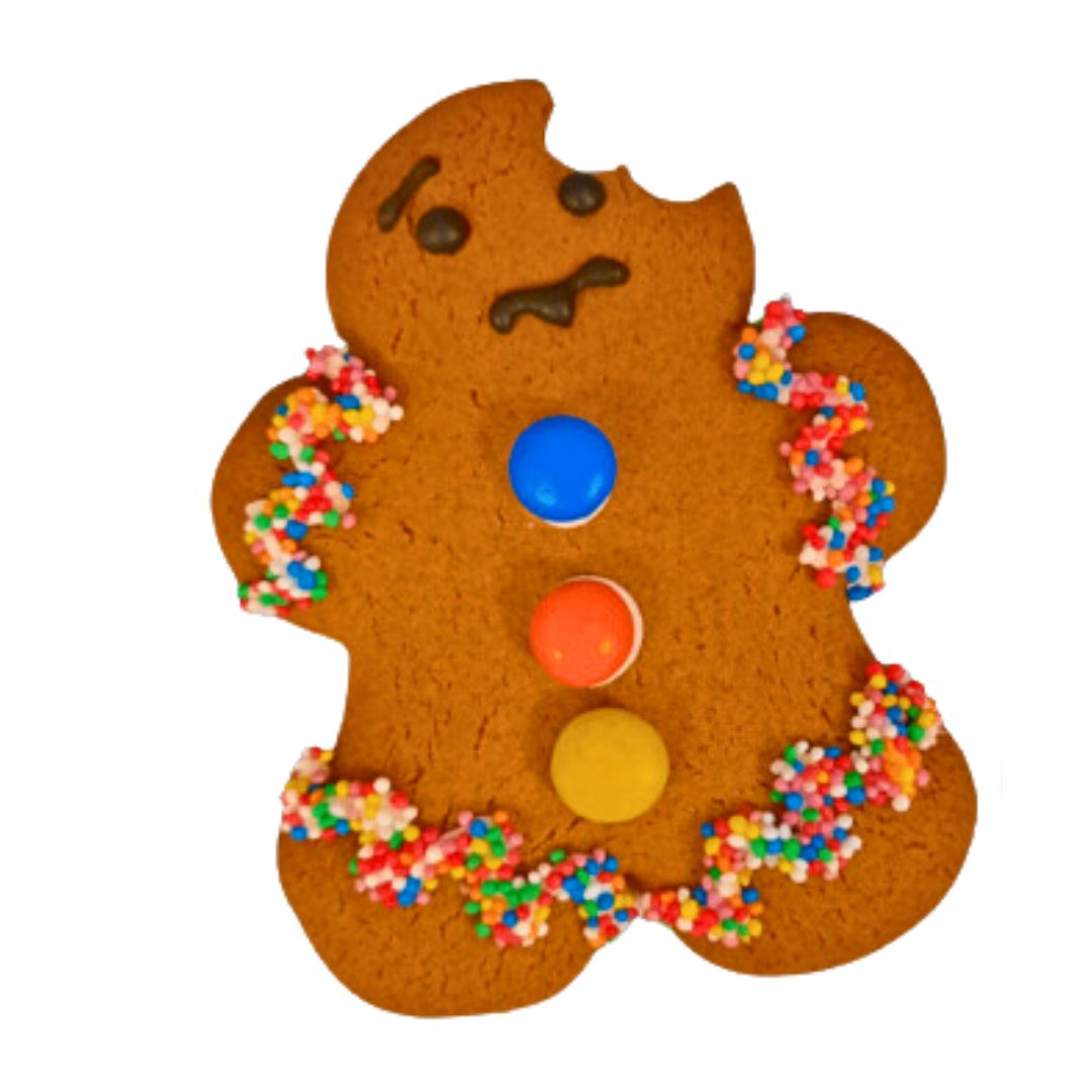 Gingerbread Man Cookie "Bite Me" OMG 85g | 20 Assorted x Display