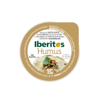 Iberitos Hummus Dip portions