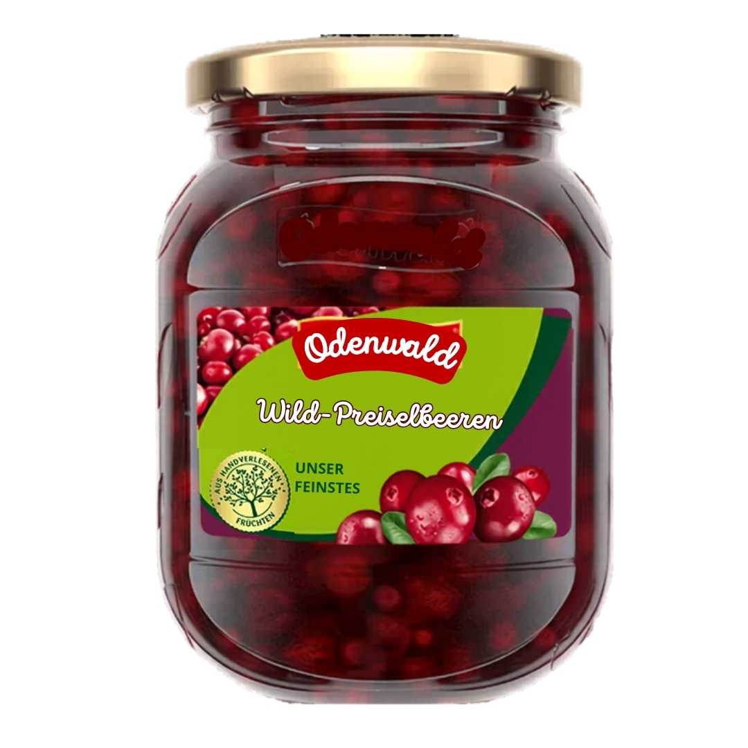 Wild Lingonberries Odenwald 8 Jars
