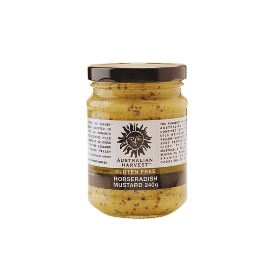 Australian Harvest Gluten Free Horseradish Mustard 240g