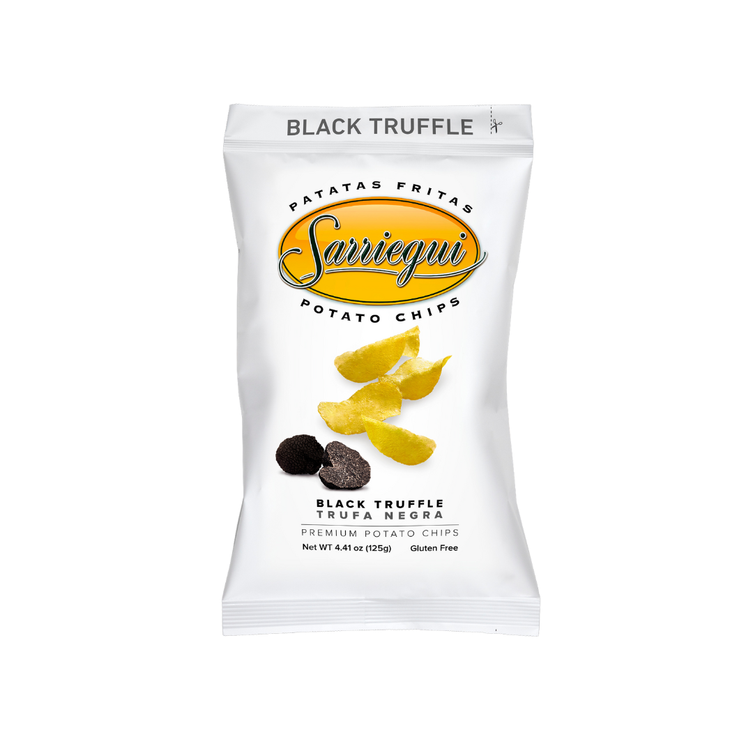 Black Truffle Potato Chips Sarriegui 125g