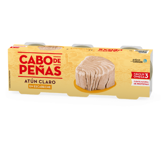 Canned Tuna in Escabeche 3 Pack Cabo de Peñas 85gx3