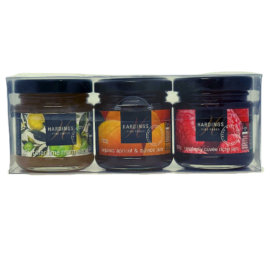 Jam Gift Set 3x100g Hardings