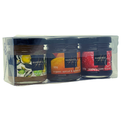 Jam Gift Set 3x100g Hardings