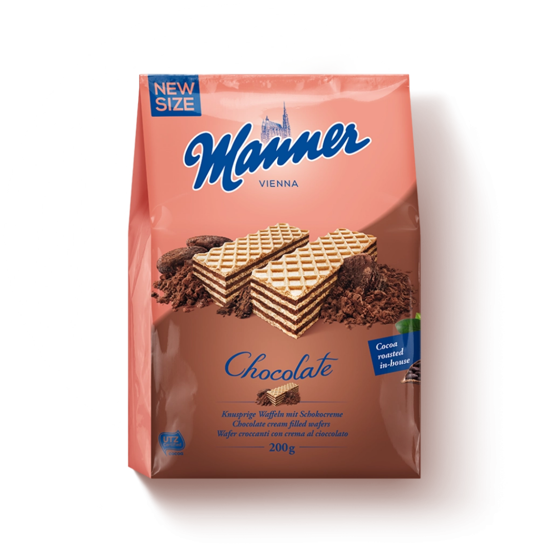 Manner Chocolate Cream Wafers 200g
