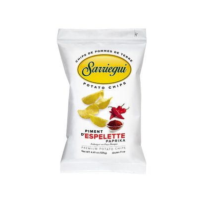 Paprika Potato Chips Sarriegui 125g | Espelette Pepper Crisps