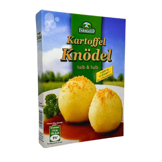Potato Dumplings Farmgold Mix Half Half 309g | Knödel