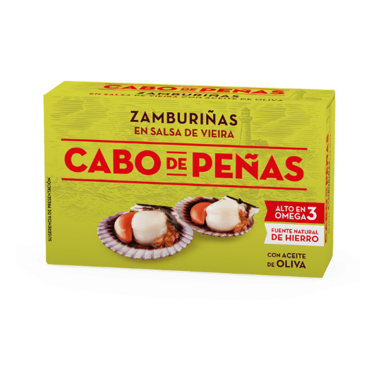 Small Scallops in Sauce Cabo de Peñas