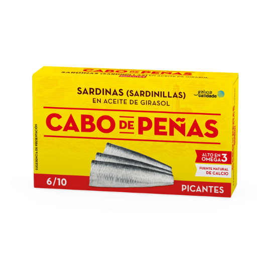 Spanish Sardines in Spicy Sauce Cabo de Peñas