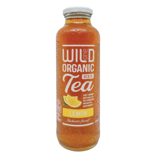 Lemon Iced Tea Organic Wild One 360ml